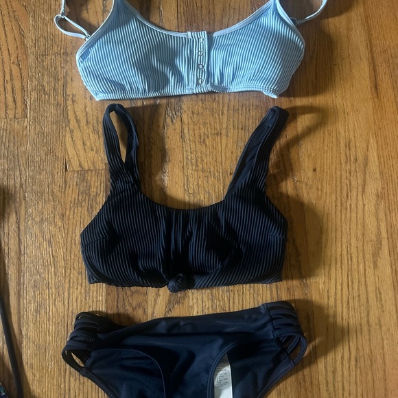 Hollister Other - HOLLISTER Blue and navy Bikini Set